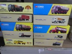 Corgi Classics (10) boxed mint commercial vehicles (some unopened)