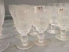 Waterford "Colleen", a set of 12 sherry glasses, 4¼"
