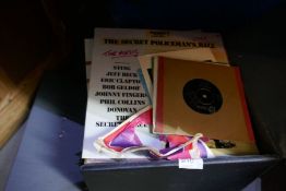 Box of LPs: Lindisfarne, Tubular Bells, Duran Duran, etc