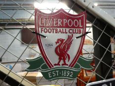 Liverpool football plaque