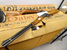 A daisy BB gun, model 1894, Spitting image in original box with related emphemera