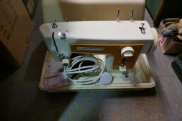 Vintage Frister and Rossman electric sewing machine