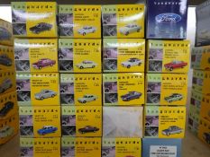 Lledo Vanguards (20) Ford die-cast vehicles, mint in boxes to include Granada, Cortina, Capri