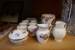 A selection of Royal Copenhagen porcelain etc