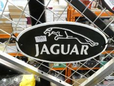 Large Jaguar sign