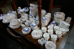 A large quantity of Royal Doulton Pastorale diner and tea ware