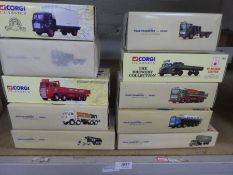 Corgi Classics (10) boxed mint commercial vehicles (some unopened)