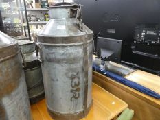 Tall milk churn