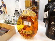 A vintage bottle of Dimple Whisky, by John Haig & Co, 26⅔ fl ozs