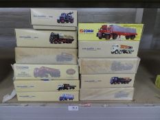 Corgi Classics (11) boxed mint commercial vehicles (some unopened)