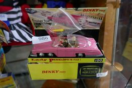 Dinky Lady Penelope car and rocket plus harpoons