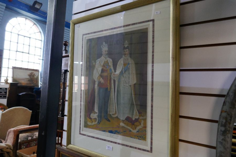 Three prints depicting King Edward VII and Queen Alexandra - Image 2 of 4