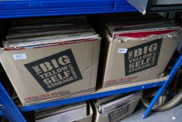 6 boxes of Vinyl LP's of various Genres