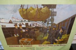 “Keeping in Touch”. One of a series of information posters produced by the General Post Office