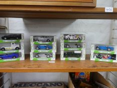 Corgi Mobil Collection 11 x vintage die-cast cars boxed