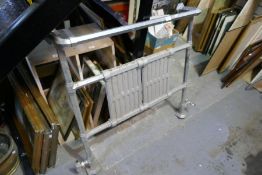 Art Deco chrome style radiator, very heavy