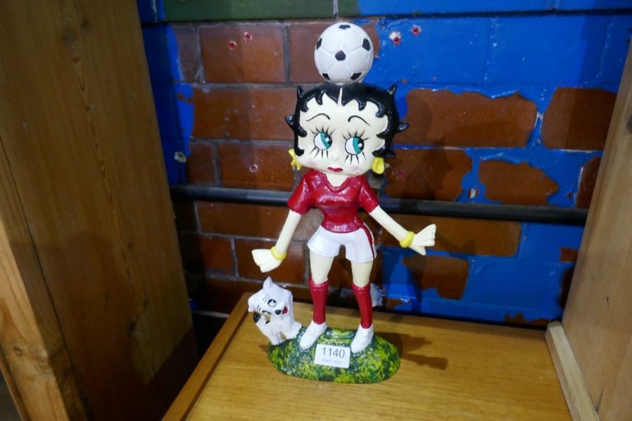 Football Betty Boop - Image 3 of 5