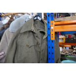 Vintage RAOC Army jacket with hat bearing Royal Army Ordnance Corps label