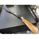 A Noble model 70D 410 gauge shotgun, deactivated