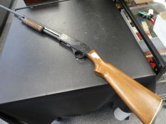 A Noble model 70D 410 gauge shotgun, deactivated