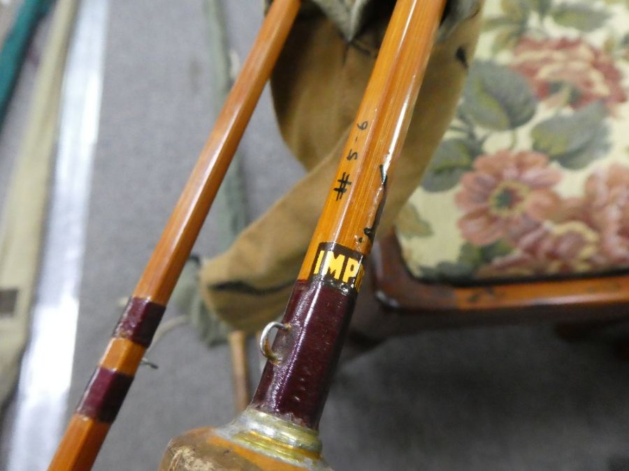 A Hardy Brothers "Halford Knockabout" Palakona trout fishing rod and a J.S. Sharpe Eighty Eight fish - Image 3 of 4