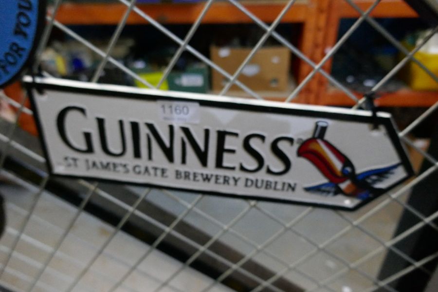 Guinness Arrow sign