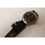 A military record watch (Dirty Dozen) possibly dated from 1940s/50s