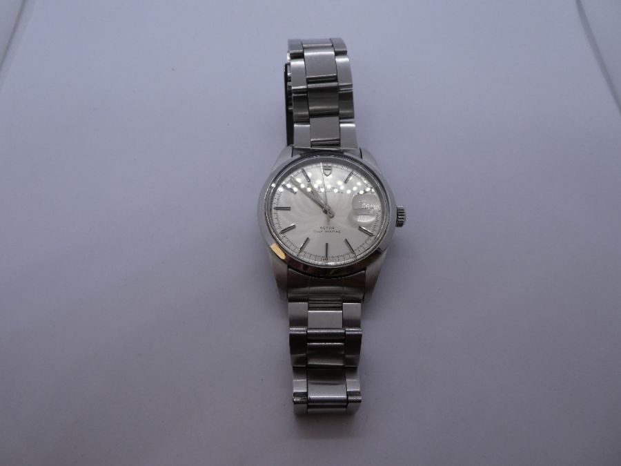A stainless steel Tudor Gents wristwatch, possibly 1960s.