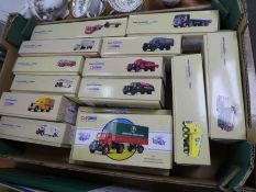 Corgi Classics, 14 boxed and mint buses and lorries