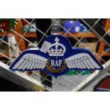 RAF wing sign