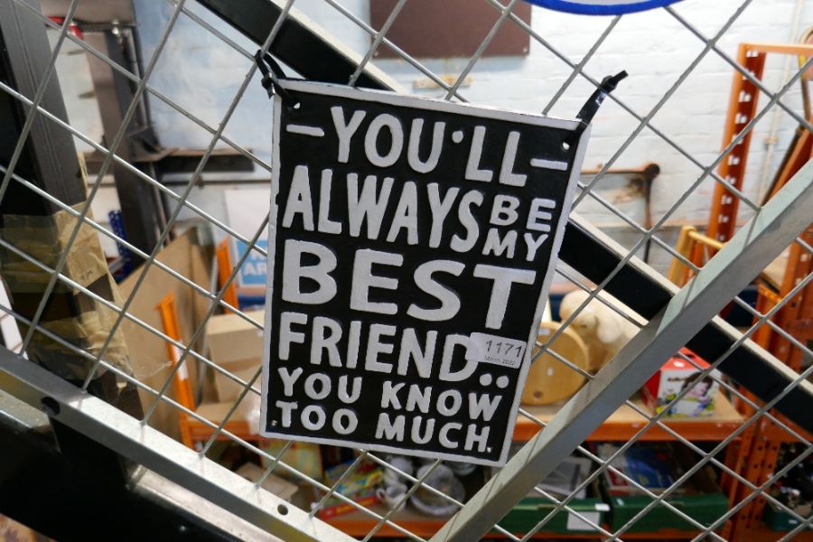 Best friend plaque - Image 4 of 4