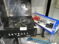 Corgi Mini special editions set and James Bond Skyfall Helicopter - Boxed - Mint