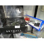 Corgi Mini special editions set and James Bond Skyfall Helicopter - Boxed - Mint