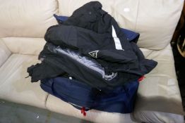 A quantity of Motorcycle jackets and similar