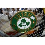 Irish Rugby sign