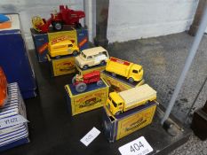 Matchbox Moko Lesney series to include Massey Ferguson Combine and five others boxed