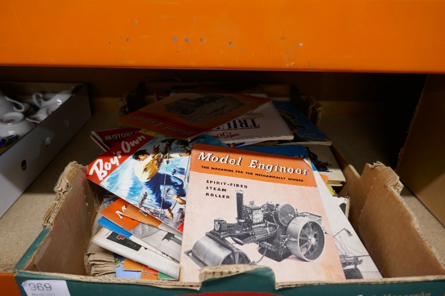 A selection of vintage ephemera including Motorcycle magazines, tea cards, etc - Image 2 of 2