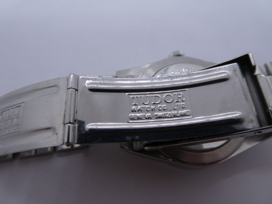 A stainless steel Tudor Gents wristwatch, possibly 1960s. - Image 5 of 7