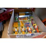 A selection of boxed Country Life die cast tractors, etc