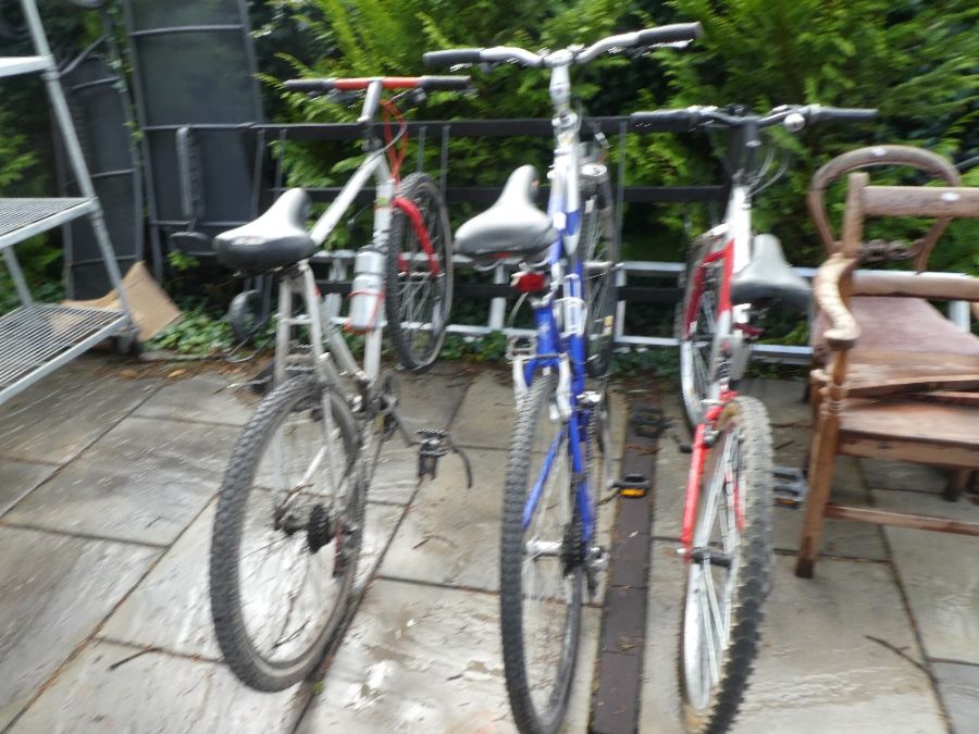 A Raleigh Mountain bike and two others - Image 4 of 5