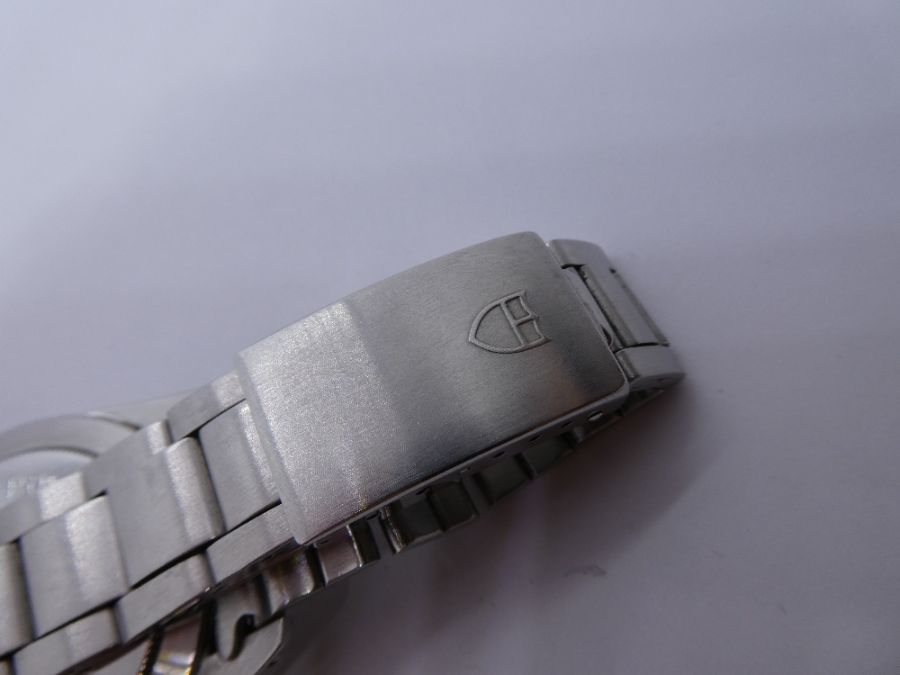 A stainless steel Tudor Gents wristwatch, possibly 1960s. - Image 6 of 7