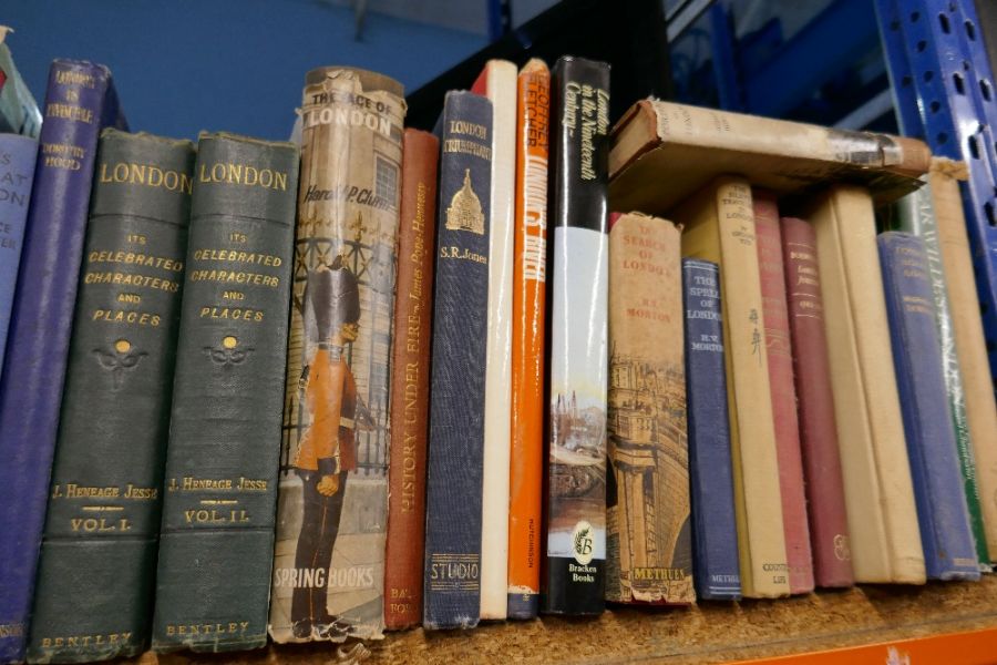 A shelf of books, some 19th century, relating to London - Image 4 of 4