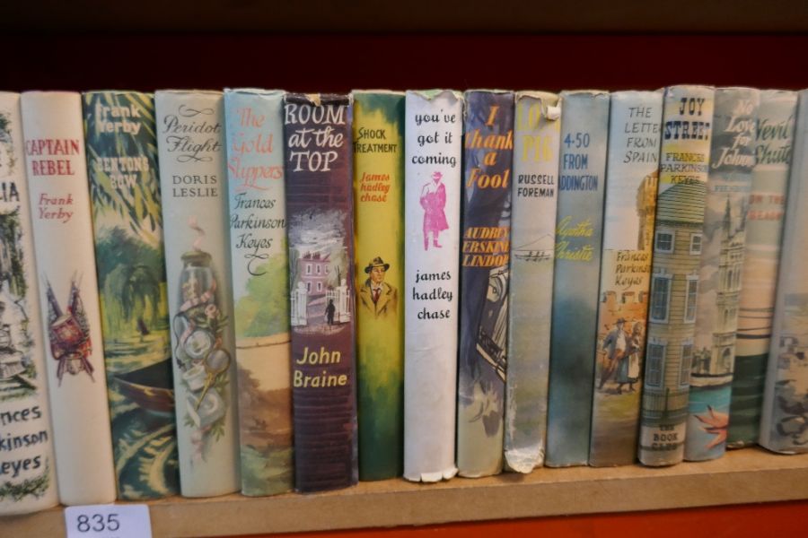 Collection of vintage hard back novels including by James Hadley Chase, Agatha Christie, Nevil Shute - Image 3 of 3