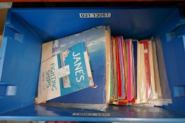Crate of vintage 'Recognition Journals', 'Air' magazines, etc