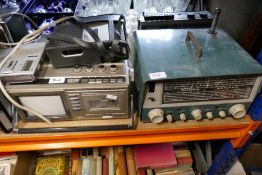 A quantity of vintage audio equipment and similar