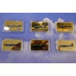 Commemorative RAF coin sets, The Official RAF Ingot collection, RAF Aircraft World War II collection