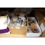 Large quantity of rock specimens, fossils, quartz, etc