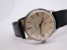 OMEGA gents stainless steel Seamaster 600 watch, dating from the 1960s, winds and ticks