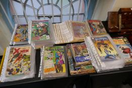 Comics, a quantity of various titles including Marvel and DC editions, mainly 1980's onwards but som