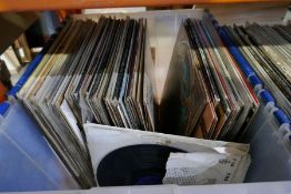 A quantity of vinyl LP records, mainly Easy Listening, but including Fleetwood Mac, Eric Clapton and